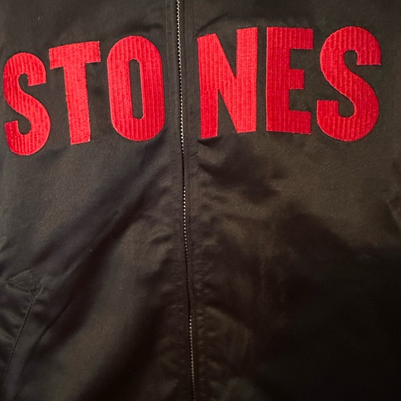 The Rolling Stones 2015 Zip Code Baseball Jacket - Picture 4 of 8